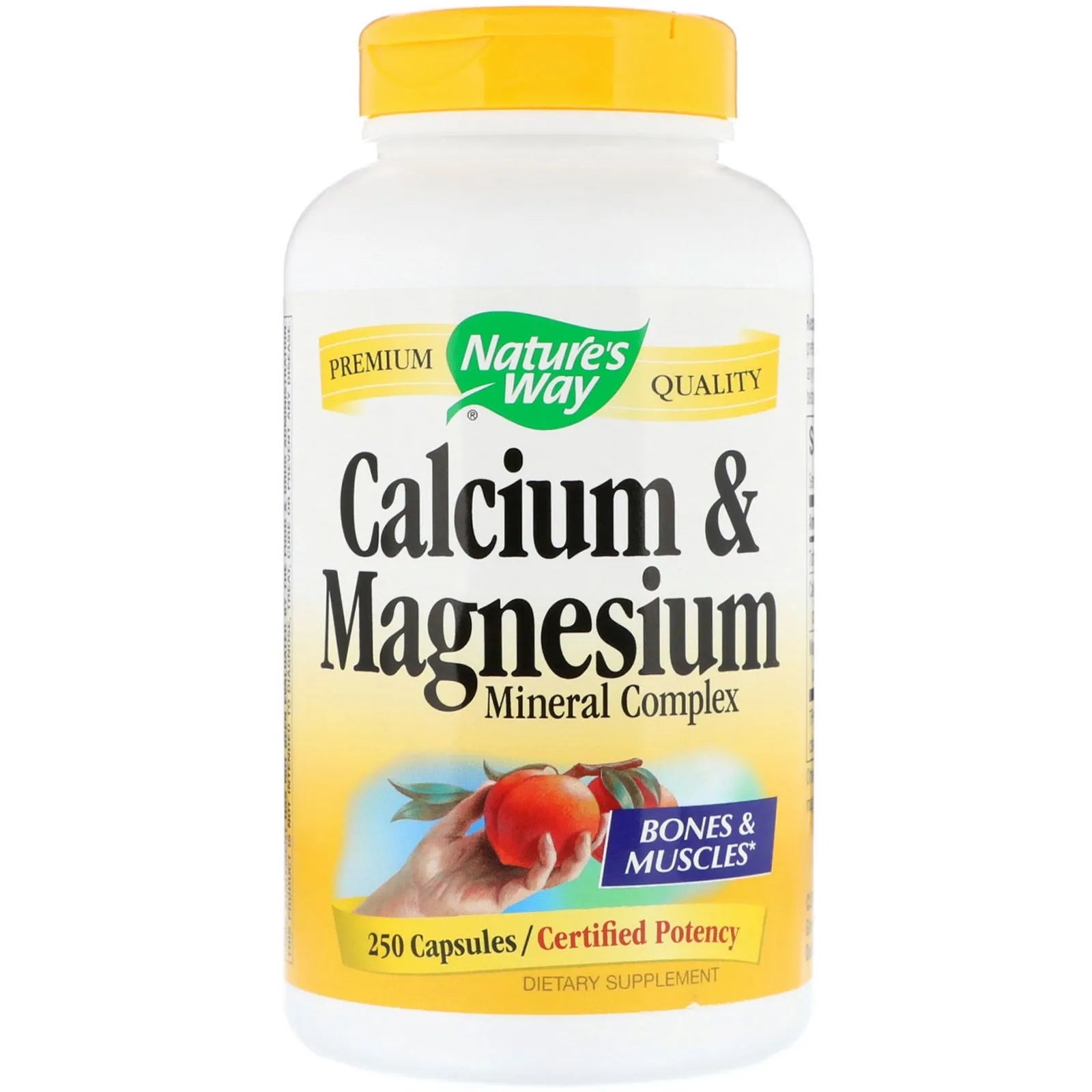 Nature's Way Calcium & Magnesium Mineral Complex, 250 Tablets