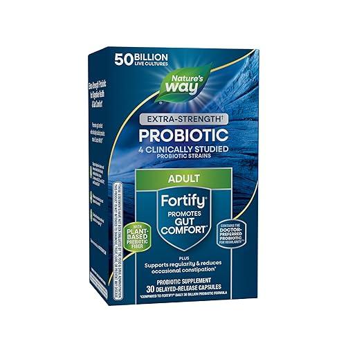 Nature's Way Fortify Extra Strength Probiotic, 30 Capsules