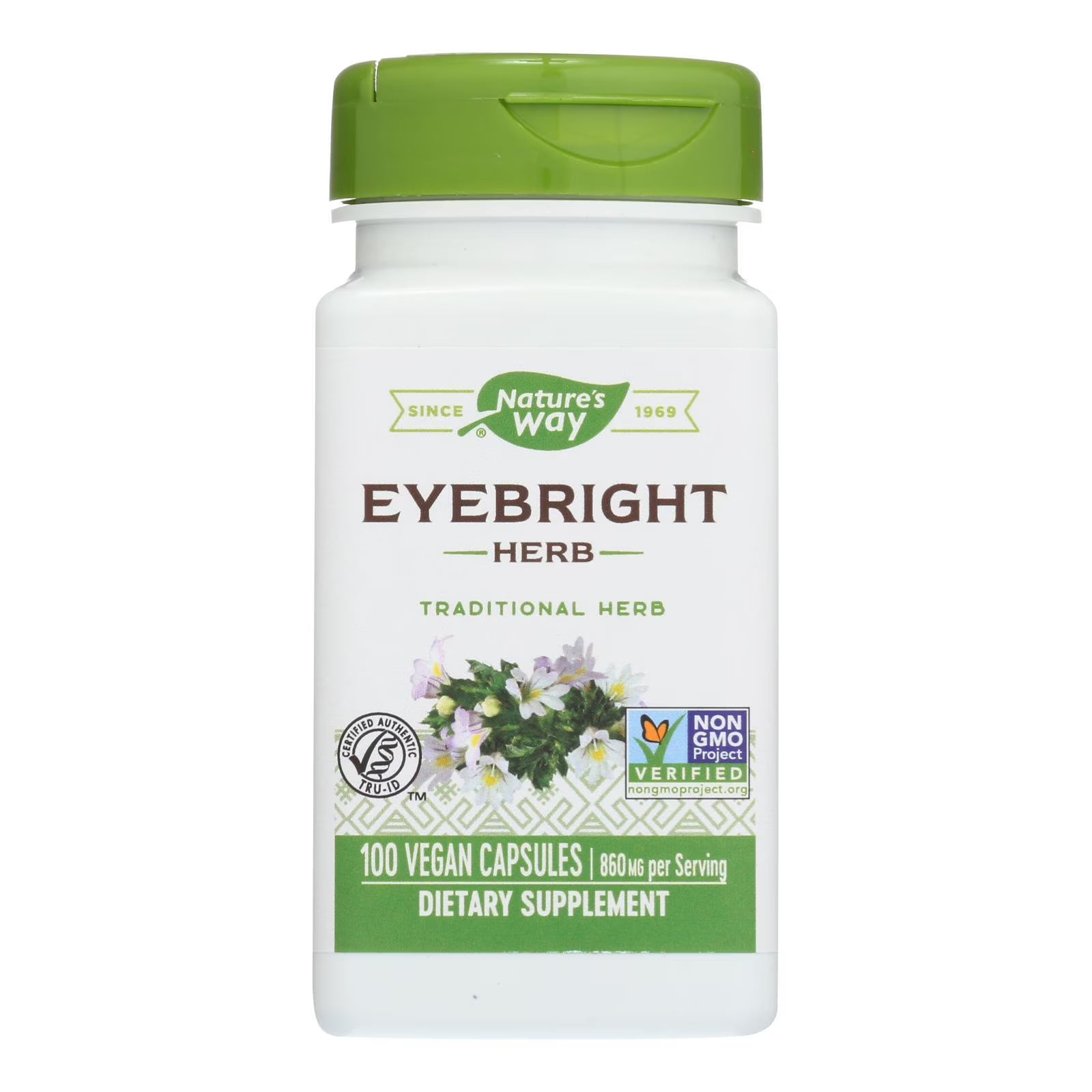 Nature's Way Eyebright Herb, 100 Capsules