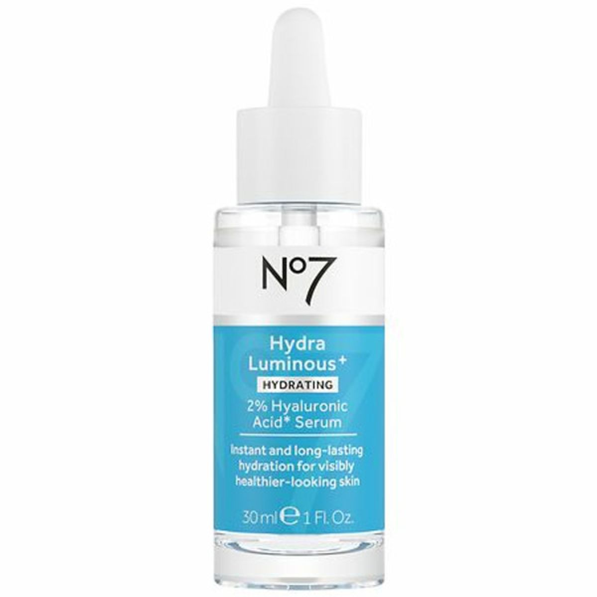 No7 HydraLuminous 2% Hyaluronic Acid Serum, 1 fl oz